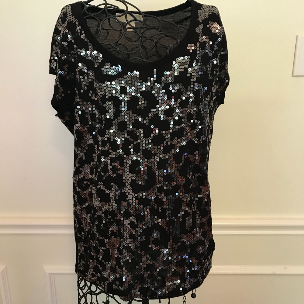 -Mk Sequin Blouse - image 1